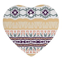 Tribal Design        			ornament (heart) by LalyLauraFLM