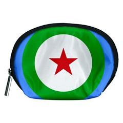 Roundel Of Djibouti Air Force  Accessory Pouches (medium)  by abbeyz71