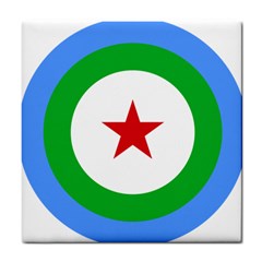 Roundel Of Djibouti Air Force Tile Coasters by abbeyz71