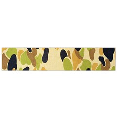 Army Camouflage Pattern Flano Scarf (small) by Nexatart