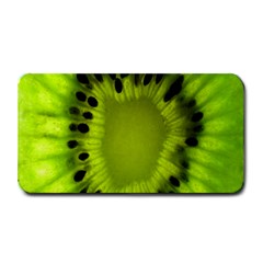 Kiwi Fruit Slices Cut Macro Green Medium Bar Mats by Alisyart