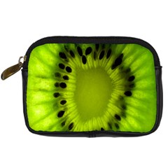 Kiwi Fruit Slices Cut Macro Green Digital Camera Cases