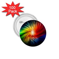 Lamp Light Galaxy Space Color 1 75  Buttons (100 Pack) 