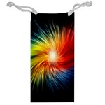 Lamp Light Galaxy Space Color Jewelry Bag Back