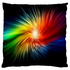 Lamp Light Galaxy Space Color Large Cushion Case (one Side)