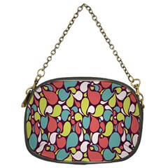 Leaf Camo Color Flower Chain Purses (two Sides) 