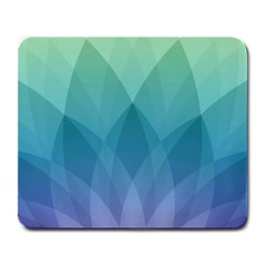 Lotus Events Green Blue Purple Large Mousepads