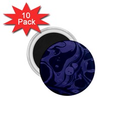 Marble Blue Marbles 1 75  Magnets (10 Pack) 