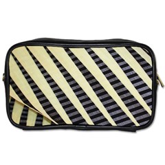 Line Chevron Triangle Grey Toiletries Bags