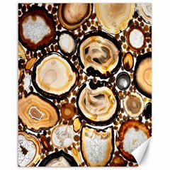 Natural Agate Mosaic Canvas 16  X 20  