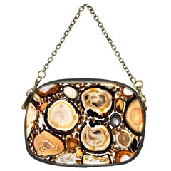 Natural Agate Mosaic Chain Purses (one Side) 