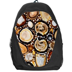 Natural Agate Mosaic Backpack Bag