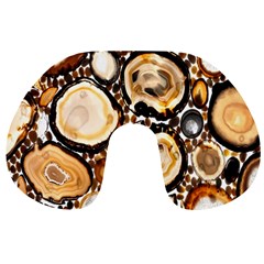 Natural Agate Mosaic Travel Neck Pillows