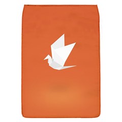 Origami Bird Animals White Orange Flap Covers (s)  by Alisyart