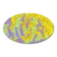 Backdrop Background Abstract Oval Magnet by Nexatart