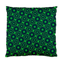 Plaid Green Light Standard Cushion Case (one Side)