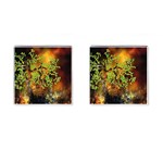 Backdrop Background Tree Abstract Cufflinks (Square) Front(Pair)