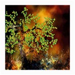 Backdrop Background Tree Abstract Medium Glasses Cloth (2-Side) Back