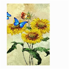 Backdrop Colorful Butterfly Small Garden Flag (two Sides) by Nexatart