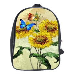 Backdrop Colorful Butterfly School Bags (xl)  by Nexatart