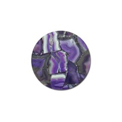 Purple Agate Natural Golf Ball Marker (10 Pack)