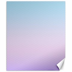 Simple Circle Dot Purple Blue Canvas 20  X 24  