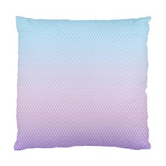 Simple Circle Dot Purple Blue Standard Cushion Case (two Sides)