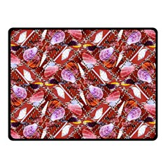 Background For Scrapbooking Or Other Shellfish Grounds Double Sided Fleece Blanket (small)  by Nexatart