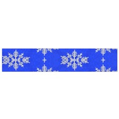 Background For Scrapbooking Or Other Snowflakes Patterns Flano Scarf (small)
