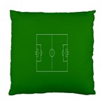 Soccer Field Football Sport Green Standard Cushion Case (Two Sides) Front