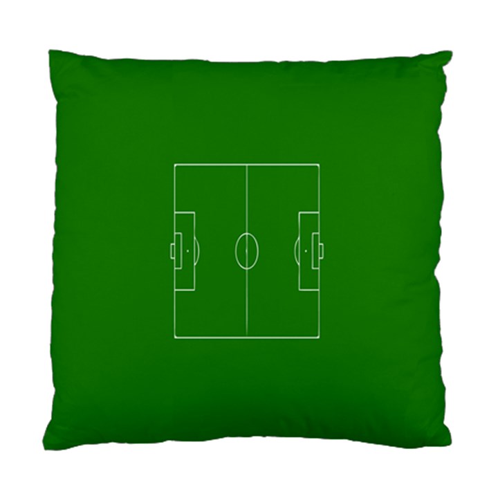 Soccer Field Football Sport Green Standard Cushion Case (Two Sides)