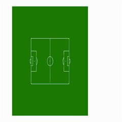 Soccer Field Football Sport Green Small Garden Flag (two Sides)