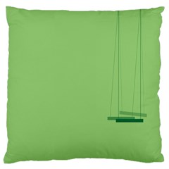 Swing Children Green Kids Large Cushion Case (one Side)