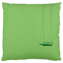 Swing Children Green Kids Standard Flano Cushion Case (two Sides) by Alisyart