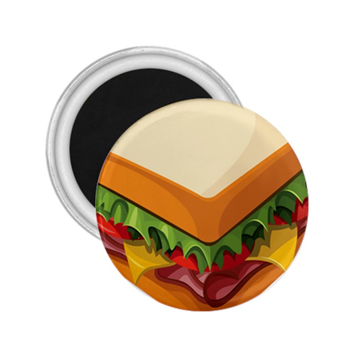 Sandwich Breat Chees 2.25  Magnets