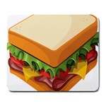 Sandwich Breat Chees Large Mousepads Front