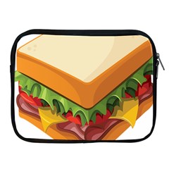 Sandwich Breat Chees Apple Ipad 2/3/4 Zipper Cases by Alisyart