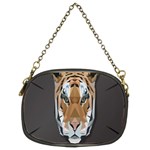 Tiger Face Animals Wild Chain Purses (Two Sides)  Back