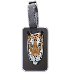 Tiger Face Animals Wild Luggage Tags (two Sides)