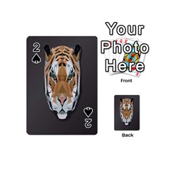 Tiger Face Animals Wild Playing Cards 54 (mini) 