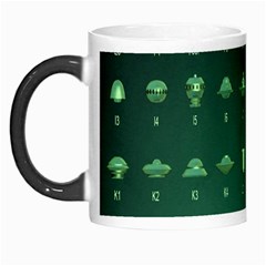 Ufo Alien Green Morph Mugs