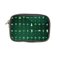 Ufo Alien Green Coin Purse by Alisyart