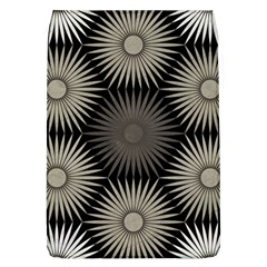 Sunflower Black White Flap Covers (L) 