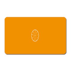 Lime Orange Fruit Fres Magnet (rectangular)