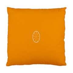 Lime Orange Fruit Fres Standard Cushion Case (two Sides)