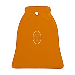 Lime Orange Fruit Fres Ornament (bell) by Alisyart