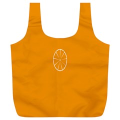 Lime Orange Fruit Fres Full Print Recycle Bags (l) 