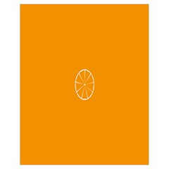 Lime Orange Fruit Fres Drawstring Bag (small)