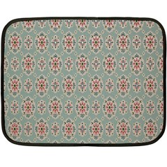 Vintage Floral Tumblr Quotes Fleece Blanket (mini)