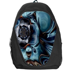 Light Color Floral Grey Backpack Bag